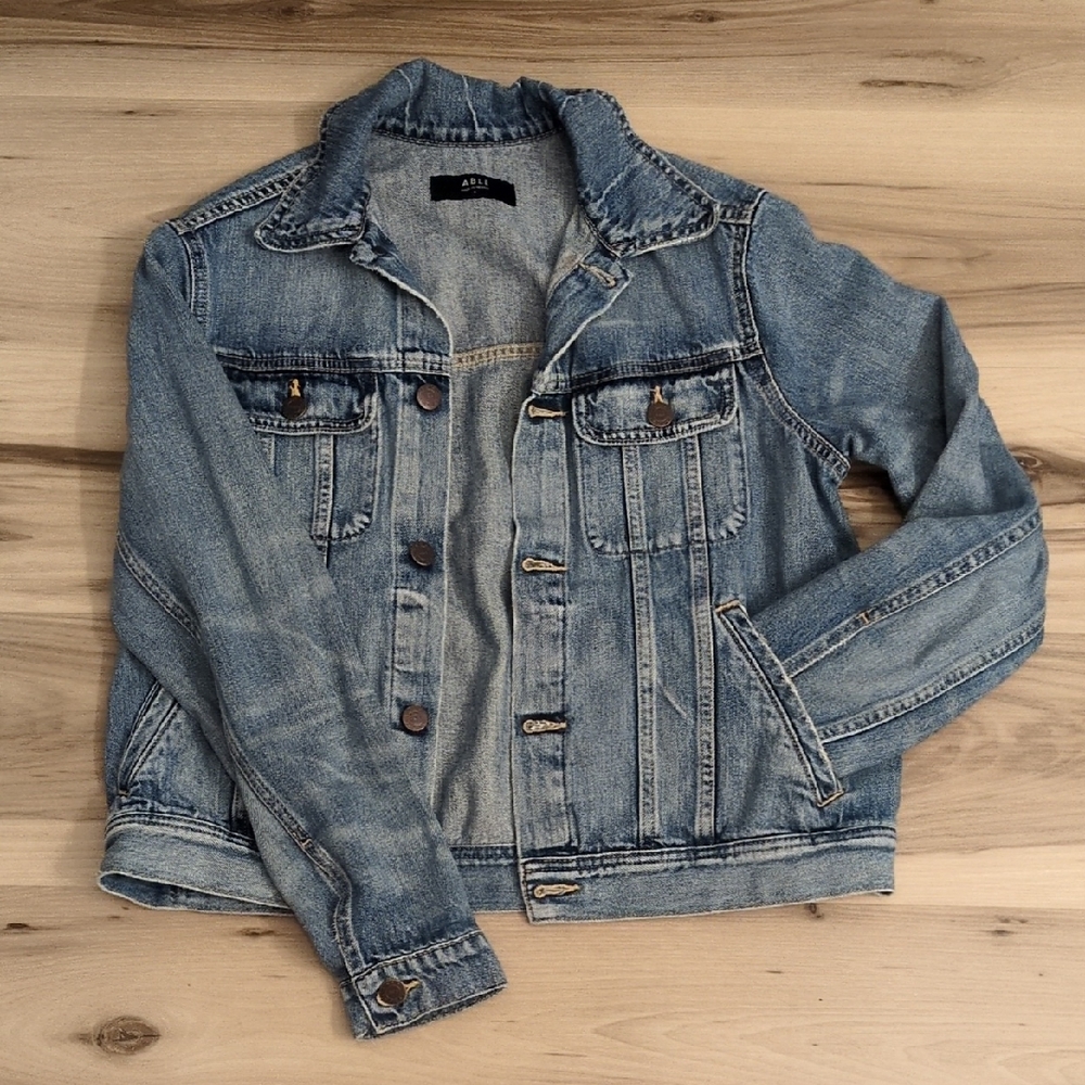 Pristine Able Denim Jacket Small - image 1
